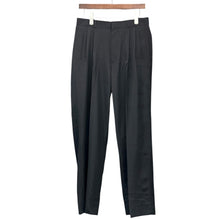 Load image into Gallery viewer, A.PRESSE アプレッセ 25SS Wool Rayon Wide Trousers ウールレーヨンワイドスラックスパンツ 25SAP-04-11H 1 ブラック 15766
