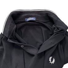 이미지를 갤러리 뷰어에 로드 , FRED PERRY フレッドペリー LS TWIN TIPPED SHIRT ロングスリーブポロシャツ M3636 XL ブラック 14760
