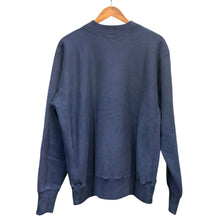 画像をギャラリービューアに読み込む, A.PRESSE アプレッセ 26SS Vintage Half Zip Rib Collar Sweatshirt ヴィンテージ加工ハーフジップスウェット 26SAP-05-11 4 ネイビー 15182
