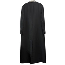 画像をギャラリービューアに読み込む, Yohji yamamoto POUR HOMME ヨウジヤマモトプールオム 24AW ARMY GABARDINE LEATHER SWITCHING JACKET ホースレザー切替ウールギャバジンロングコート HO-J39-101 14273
