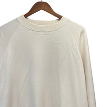画像をギャラリービューアに読み込む, everyone エブリワン RAGLAN SLEEVE SWEATSHIRTS ラグランスウェット L アイボリー 15073
