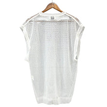 Load image into Gallery viewer, FUMIE TANAKA フミエタナカ 22SS A Sheer mesh VEST シアーメッシュベスト F22S-25 14330
