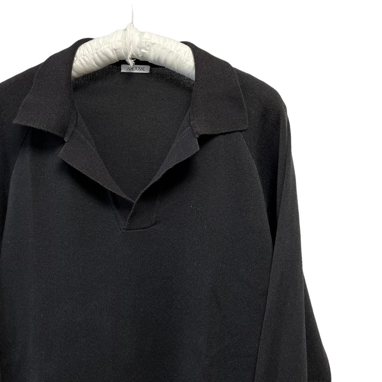 Load image into Gallery viewer, AROUSAL アロウサル skipper shirt スキッパーニットプルオーバーシャツ AC-001