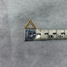 画像をギャラリービューアに読み込む, SHIHARA シハラ 18K Triangle Pierce 15 トライアングルピアス ゴールド 15191
