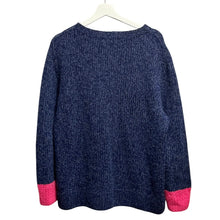 画像をギャラリービューアに読み込む, Wommelsdorff ワメルズドルフ High and Seek別注 Crewneck Sweater バイカラーカシミヤニットセーター
