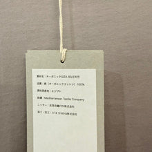 Load image into Gallery viewer, MARKAWARE マーカウェア ORGANIC GIZA 80/2 KNIT COMFORT-FIT MOCK NECK Tee モックネックTシャツ A24B06CS02B 2 グレー 15596
