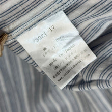 이미지를 갤러리 뷰어에 로드 , suzuki takayuki スズキタカユキ 22SS khadi shirtⅡ カディコットンストライプシャツ S221-17 14262
