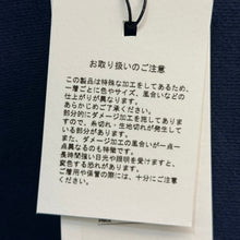 画像をギャラリービューアに読み込む, A.PRESSE アプレッセ 26SS Vintage Half Zip Rib Collar Sweatshirt ヴィンテージ加工ハーフジップスウェット 26SAP-05-11 4 ネイビー 15182
