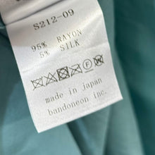 이미지를 갤러리 뷰어에 로드 , suzuki takayuki スズキタカユキ 21SS over shirt レーヨンシルク半袖シャツ S212-09 14123
