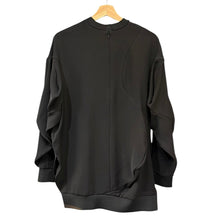 将图片加载到图库查看器，ENFOLD エンフォルド 24AW SEAM PULLOVER シームプルオーバーカットソー スウェット 300HA230-2060 38 ブラック 15022
