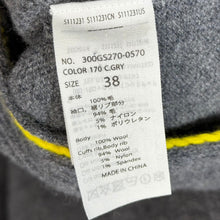 이미지를 갤러리 뷰어에 로드 , ENFOLD エンフォルド 23SS LOOSE BOX PULLOVER ルーズボックスプルオーバーニット 300GS270-0570 38 グレー 14544
