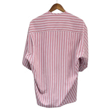 画像をギャラリービューアに読み込む, LEMAIRE ルメール TILTED SHORT SLEEVE SHIRT ストライプオーバーサイズ半袖シャツ SH1005 LF1062 13995
