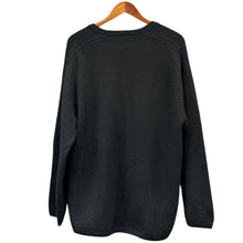 이미지를 갤러리 뷰어에 로드 , BATONER for L'ECHOPPE バトナー レショップ 23AW EX V NECK KNIT Vネックニット BN-23FM-081 L ブラック 15791
