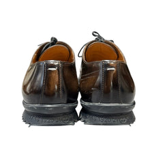 Load image into Gallery viewer, Maison Margiela メゾンマルジェラ Numbers Embossed Lace Up Derby レザーシューズ 43 ブラウン 15693
