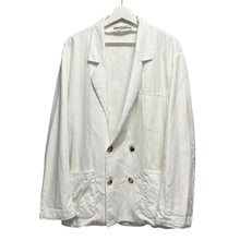 画像をギャラリービューアに読み込む, Cristaseya クリスタセヤ 21SS Japanese Cotton Linen Double Breasted Jacket コットンリネンダブルブレステッドジャケット
