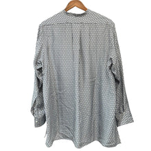画像をギャラリービューアに読み込む, HEUGN ユーゲン 25SS SHIRT106 Morris PRINT 総柄シルクバンドカラーシャツ 1 ホワイト 15490
