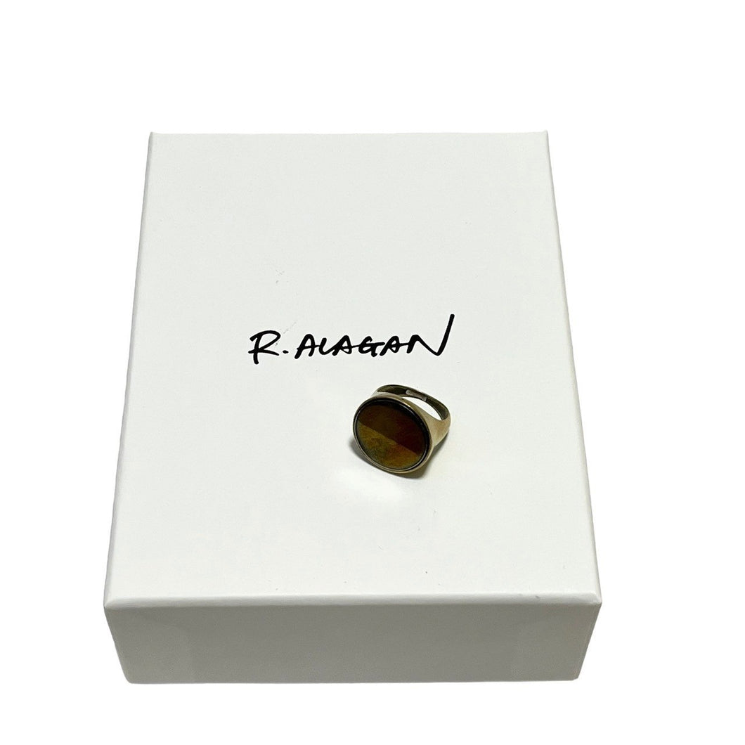 R.ALAGAN ララガン THE SCILENCE RING サークルリング ブロンズ 7号 3494