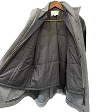 Load image into Gallery viewer, ENFOLD エンフォルド 19AW ライナー付きウールナイロンコート 300CA330-3080 36 グレー R14606
