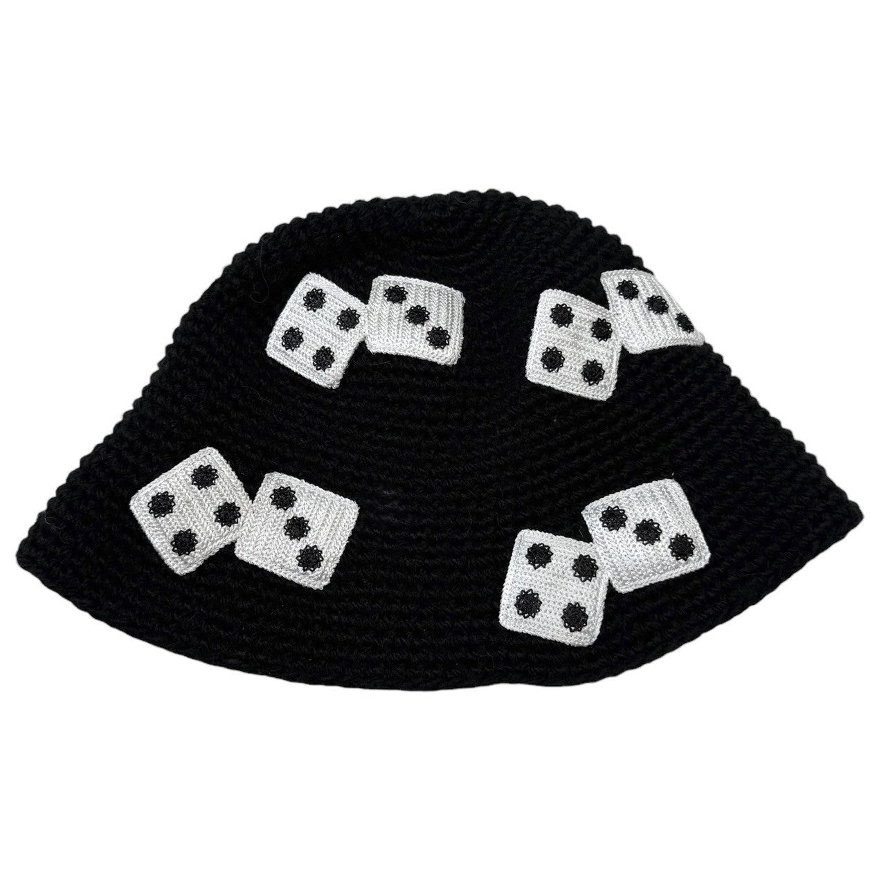 STUSSY ステューシー 24SS Dice Knit Bucket Hat ダイスデザインニット