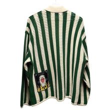 画像をギャラリービューアに読み込む, TENDER PERSON テンダーパーソン 24SS STRIPE KNIT CARDIGAN ストライプニットカーディガン NL-TO-1202 14035
