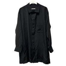 이미지를 갤러리 뷰어에 로드 , Yohji Yamamoto POUR HOMME ヨウジヤマモトプールオム 24SS WOOL GABARDINE FACE AND BACK POCKET BLOUSE ウールギャバジンシャツ HS-B61-100
