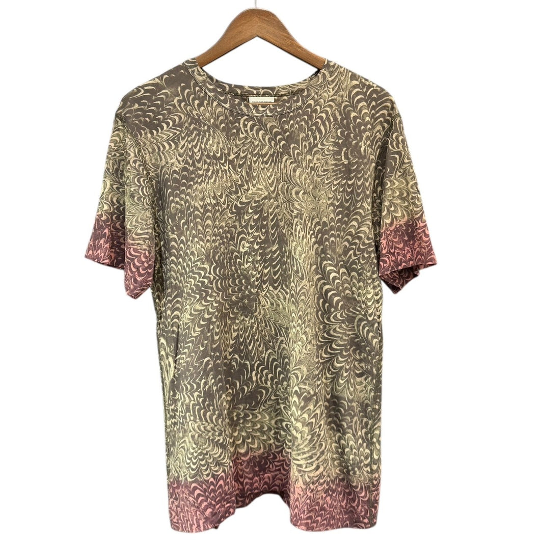 DRIES VAN NOTEN ドリスヴァンノッテン 25SS HUBBA プリントTシャツ L カーキ 15029