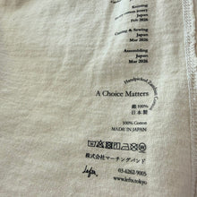将图片加载到图库查看器，Undyed by Lefts アンダイドバイレフツ 26SS The Three-Piece Tee スリーピースTシャツ S ナチュラル 15404
