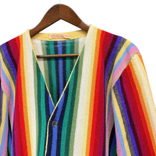 画像をギャラリービューアに読み込む, FANNI LEMMERMAYER for ANATOMICA ファニレママイヤー アナトミカ 2PLY RAINBOW STRIPE CARDIGAN アルパカレインボーストライプカーディガン 15654
