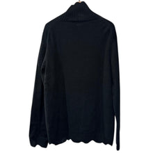 이미지를 갤러리 뷰어에 로드 , Yohji Yamamoto POUR HOMME ヨウジヤマモトプールオム 24AW ウールオーバーサイズハイネックニット HO-K05-191 3 ブラック 15281
