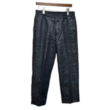 画像をギャラリービューアに読み込む, Hakuro ハクロ LINE リネンイージーストレートパンツ HK1015W S インディゴ 3520
