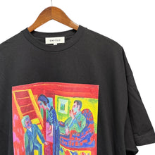 이미지를 갤러리 뷰어에 로드 , ENFOLD エンフォルド 22AW Ernst Ludwig Kirchner T-SHIRT アートTシャツ 300FA180-0190 38 ブラック R14700
