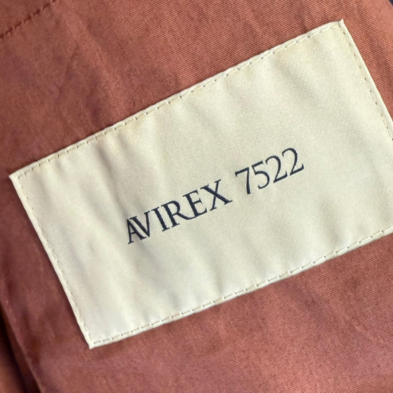Lade das Bild in den Galerie-Viewer, AVIREX7522 アヴィレックス 22AW A-2 レザージャケット 7832950008 14199