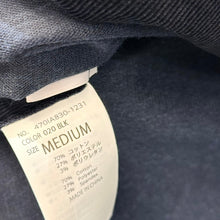 画像をギャラリービューアに読み込む, nagonstans ナゴンスタンス 25AW unbalance shirt アンバランスコーデュロイシャツ 470IA830-1231 M ブラック 15263
