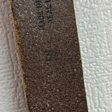 Lade das Bild in den Galerie-Viewer, Steven Novelli HALCYON BELT COMPANY スティーブンノーベル ハルシオンベルトカンパニー イングランド製 レザーベルト 32 ブラウン 15474
