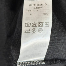 画像をギャラリービューアに読み込む, BATONER バトナー 25SS ポケット付きウールニットポロシャツ BN-25SM-104 4 グレー 14868
