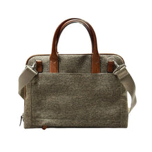 Load image into Gallery viewer, Hartmann ハートマン TWEED BELTING ROUND ZIP ブリーフケース バッグ M カーキ 14961
