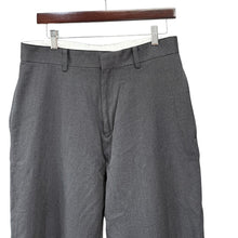 画像をギャラリービューアに読み込む, A.PRESSE アプレッセ 24AW Wool Kersey Trousers レザーパイピングウールスラックスパンツ 24AAP-04-08H 2 グレー R14672
