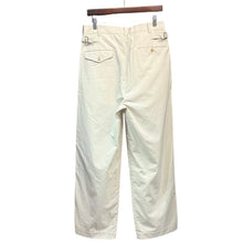 이미지를 갤러리 뷰어에 로드 , A.PRESSE アプレッセ 25SS High Density Weather Cloth Trousers コットンシルクワイドパンツ 25SAP-04-15H 1 アイボリー 15767
