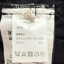 Load image into Gallery viewer, WILLY CHAVARRIA ウィリーチャバリア 22SS WINDBREAKER PANTS RECYCTEX ウィンドブレーカーパンツ S ブラック 15667
