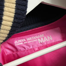 画像をギャラリービューアに読み込む, JUNYA WATANABE MAN PINK ジュンヤワタナベマンピンク 12AW レザースリーブダッフルコート UJ-C001 13891
