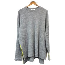이미지를 갤러리 뷰어에 로드 , ENFOLD エンフォルド 23SS LOOSE BOX PULLOVER ルーズボックスプルオーバーニット 300GS270-0570 38 グレー 14544
