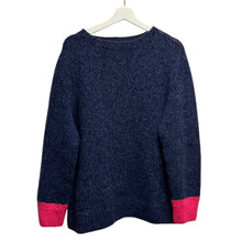 画像をギャラリービューアに読み込む, Wommelsdorff ワメルズドルフ High and Seek別注 Crewneck Sweater バイカラーカシミヤニットセーター
