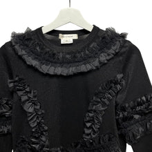 画像をギャラリービューアに読み込む, COMME des GARCONS コムデギャルソン 19AW ラメ糸フリルデザインカットソー GD-T005 13871
