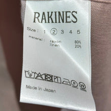 画像をギャラリービューアに読み込む, RAKINES ラキネス 25SS R×L Oxford Danny オープンカラーシャツ 13S25HN288S 2 ピンク 15051

