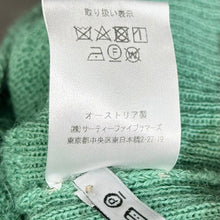 画像をギャラリービューアに読み込む, FANNI LEMMERMAYER for ANATOMICA ファニレママイヤー アナトミカ 2PLY CARDIGAN アルパカカーディガン グリーン 15653
