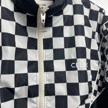 将图片加载到图库查看器，CELINE 21AW Checker zip up nylon blouson
