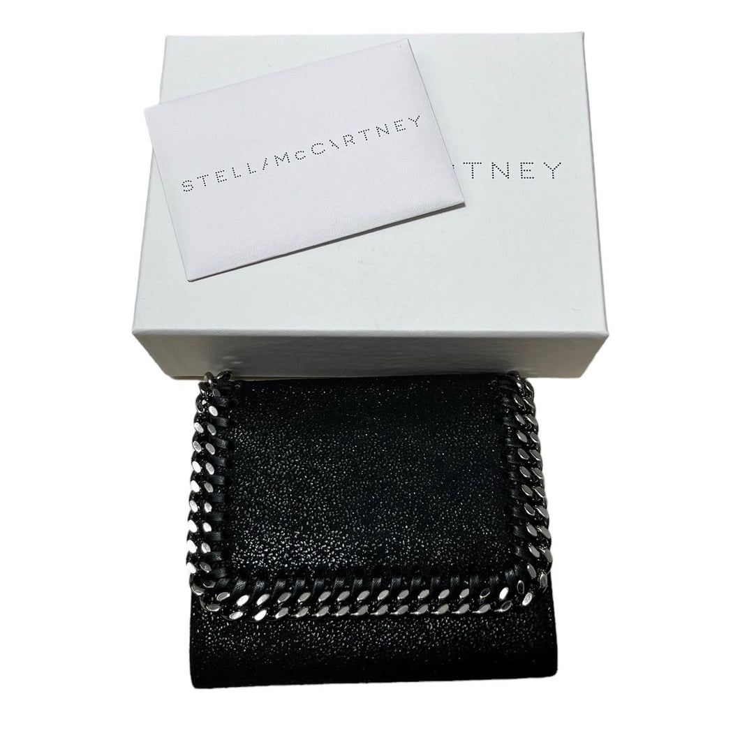 STELLA McCARTNEY ステラマッカートニー Falabella ファラベラ SMALL FLAP WALLET チェーンデザイン三つ折り財布 431000 W9132