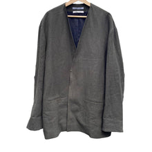 Lade das Bild in den Galerie-Viewer, Cristaseya クリスタセヤ 22SS COLLARLESS JACKET ノーカラージャケット
