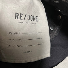 이미지를 갤러리 뷰어에 로드 , LEVI&#39;S RE/DOME 리바이스 리단 블랙 데님 
