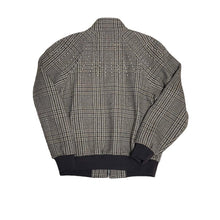 Lade das Bild in den Galerie-Viewer, CELINE セリーヌ 22AW TEDDY JACKET WITH STAND UP COLLAR IN CHECKED WOOL スタッズチェックブルゾン 2V20L826R
